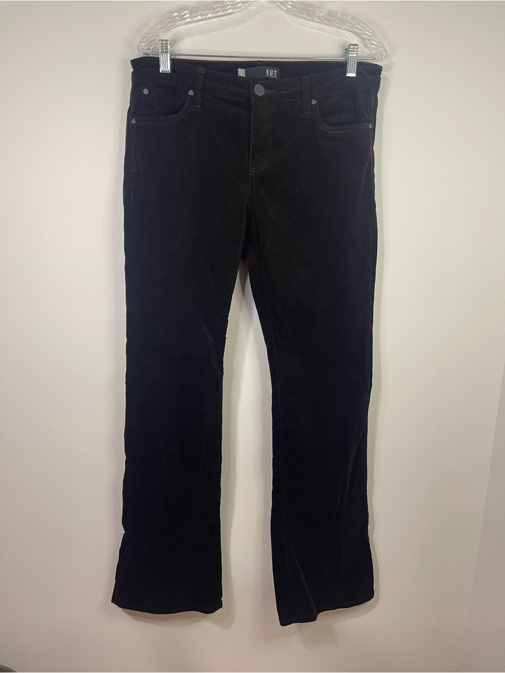Kut from the Kloth Black Bootcut Corduroy Jeans